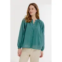 Josephine & Co Brooklynn Blouse Dark Green Talla: 36 | Manga Larga Outlet | Mujer | Verde