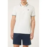 FILA Monza Polo Shirt Egret Talla: M | Polos Outlet | Hombre