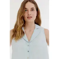 Josephine & Co Bliss Gilet Light Indigo Talla: 44 | Chaquetas Outlet | Mujer | Azul