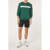 FILA Sagano Regular Taped Crewneck Sweatshirt Posy Green Talla: XL | Jerséis Outlet | Hombre | Verde