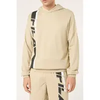 FILA Valiversi Regular Graphic Hoodie White Pepper Talla: L | Sudaderas con Capucha Outlet | Hombre | Blanco