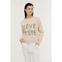Josephine & Co Bianca Sweater Sand Talla: M | Sudaderas con Capucha Outlet | Mujer | Marrón