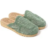 Brasileras Zapatillas de casa 'Suna' verde