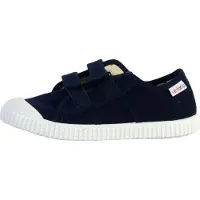 Victoria Zapatillas BLUCHER LONA DOS VELCROS niña - Azul - 19