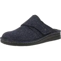 Finn Comfort Zapatillas de casa 'Hausschuh Herren 06503 416048 Filz in blau' azul