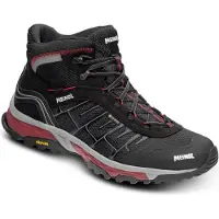 Meindl - Zapatillas de senderismo Hombre - Finale Mid GTX Black/Red - Talla 46,5 - Negro