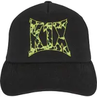 K1x Gorra verde / negro