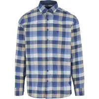 FYNCH-HATTON Camisa beige / azul / azul claro / blanco