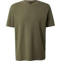 BOSS para hombre. 50473278 Camiseta TChup verde oscuro (XS), Casual, Algodón, Manga corta, outlet 2026.