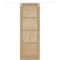 vidaXL Puerta corredera ORKDAL, 73,5 x 211 cm, madera maciza de pino