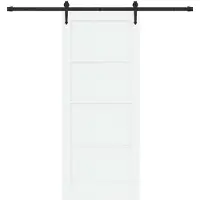 vidaXL Puerta corredera ORKDAL, 83 x 202 cm, madera maciza de pino