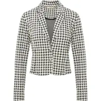 Fransa Blazer 'Noreen' antracita / offwhite
