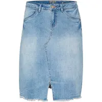 Cream Falda 'Kammie' azul denim