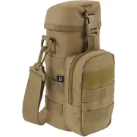 Brandit Bolso de hombro 'Bottle Holder' camelo