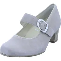 Semler Zapatos con plataforma 'Pump Damen C4530042028 Echtleder in grau' gris