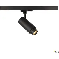 SLV 1006114 NUMINOS ZOOM M, foco de tres fases, color negro, 20W, 2700K, ángulo de iluminación de 15-60°
