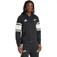 Adidas adidasChaqueta deportiva con cremallera y capucha New Zealand Rugby Leisurewear S Black / Off White Hombre