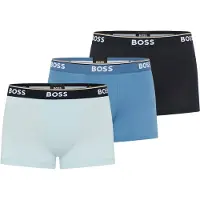 BOSS Calzoncillo boxer marino / azul real / azul claro / negro / blanco