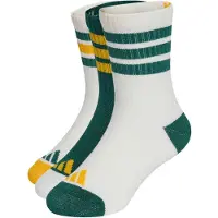 Adidas Calcetines 'Kids 3-Stripes Cushioned Crew 3 Pair Pack' amarillo / pino / blanco