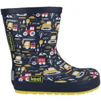 Koel - Kid's Wellie Tractor V2 - Calzado minimalista size 33, multicolor