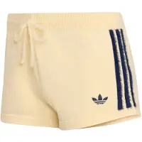Adidas adidasPANTALÓN CORTO DE PUNTO L Warm Vanilla / Night Indigo Mujer