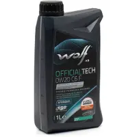 WOLF Aceite De Motor Officialtech C6 F Sae 0w-20 1l