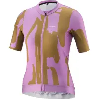 Gonso - Women's Road Jersey Print - Maillot de ciclismo size 42, marrón