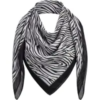 Faina Chal negro denim / blanco