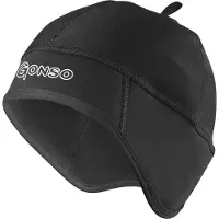 Gonso - Thermo Helmmütze Thermo Helmmütze - Gorro de ciclismo size XL, negro
