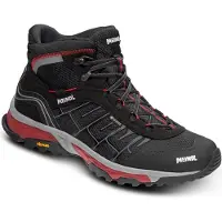 Meindl - Zapatillas de senderismo Hombre - Finale Mid GTX Black/Red - Talla 44,5 - Negro