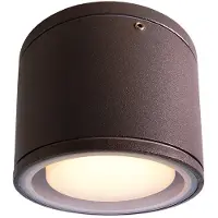 Kapego 730408. Lámpara de techo empotrada, modelo Mob Round I, color antracita