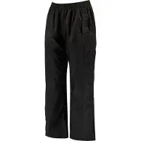 Regatta - Kid's Pack-It Overtrousers - Pantalones impermeables size 9-10 Years, negro