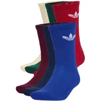 Adidas adidasCalcetines clásicos Trefoil Cushion 37-39 Night Indigo / Collegiate Green / Maroon Unisex
