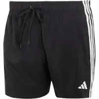 Adidas adidasBañador 3 Stripes L Black / White Hombre