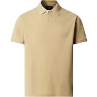 Hackett para hombre. HM5600184 Polo H Tape beige (XL), Casual, Algodón, Manga corta, outlet 2026.