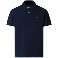 Hackett para hombre. HM5600184 Polo H Tape marino (L), Casual, Algodón, Manga corta, outlet 2026.