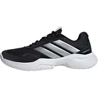 Adidas adidasZapatilla de tenis GameCourt 3 todas las pistas 43 1/3 Core Black / Silver Metallic / Cloud White Mujer