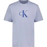 Calvin Klein Jeans Hero Monologo T-shirt Casual Blue Talla: S | Camisetas con Decoración Impresa Outlet | Hombre | Azul