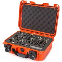 Nanuk 915 maletín con espuma interior para 28 cuchillos, naranja