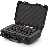 Nanuk 909 maletín con espuma interior para 8 cuchillos, grafito
