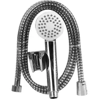 DOCHTMANN : Difusor de ducha Sada, soporte de pared, manguera de 150 cm, acabado cromado