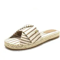 Tommy Hilfiger para mujer. FW0FW09140 Sandalias Serafina beige (40), Plano, Ninguno, Casual, outlet 2026.