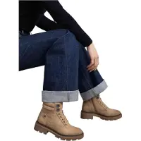 Refresh para mujer. 17318703-BEIGE Botines 173187 marrón (36), Plano, 1 a 3cm, Cremallera, Casual, Outdoor, outlet 2026.