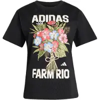 Adidas adidasCAMISETA ESTAMPADA x FARM RIO XL Black / Cream White / Multicolor Mujer