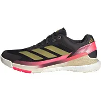 Adidas adidasZapatilla de pádel Crazyquick BOOST 45 1/3 Core Black / Gold Metallic / Solar Turbo Hombre
