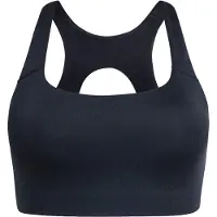 Adidas adidasSujetador de entrenamiento para impacto medio Optime 3 Stripes (tallas grandes) 2X Black Mujer