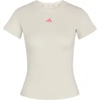 Adidas Camiseta funcional 'Studio' rosa claro / blanco cáscara de huevo