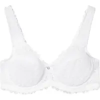 Sheego Sujetador reductor blanco