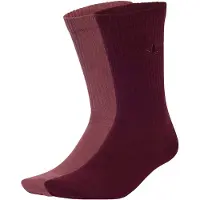 Adidas adidasCALCETINES CLÁSICOS EVERYDAY ICONS (2 PARES) 46-48 Maroon / Burgundy Unisex