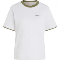 Adidas adidasCamiseta con diseño bordado Seasonal Essentials Colorpop XS Light Grey Heather / Olive Strata Mujer